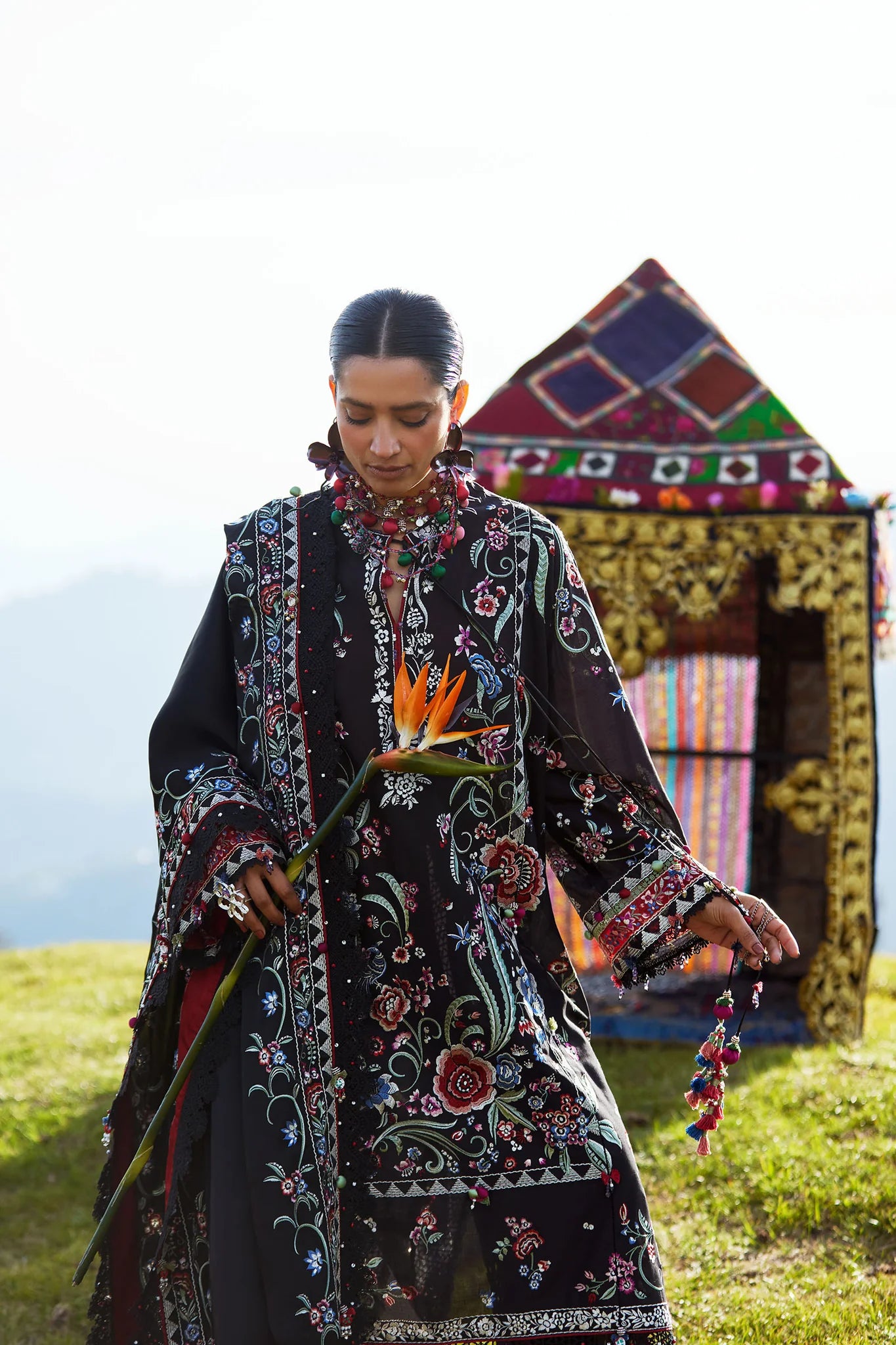 ZABAR (EL26-01 A) - 3 Pc - Unstitched