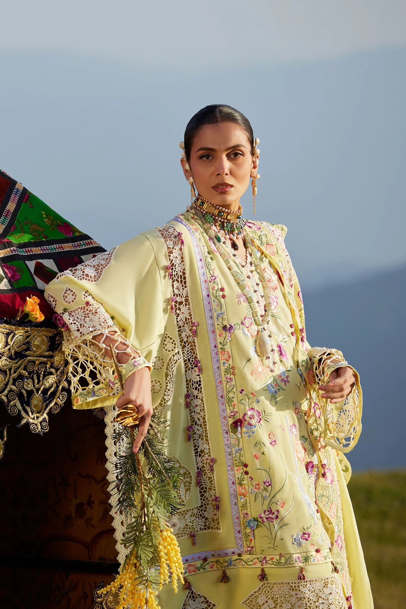 NEELUNE (EL26-05 A) - 3 Pc - Unstitched