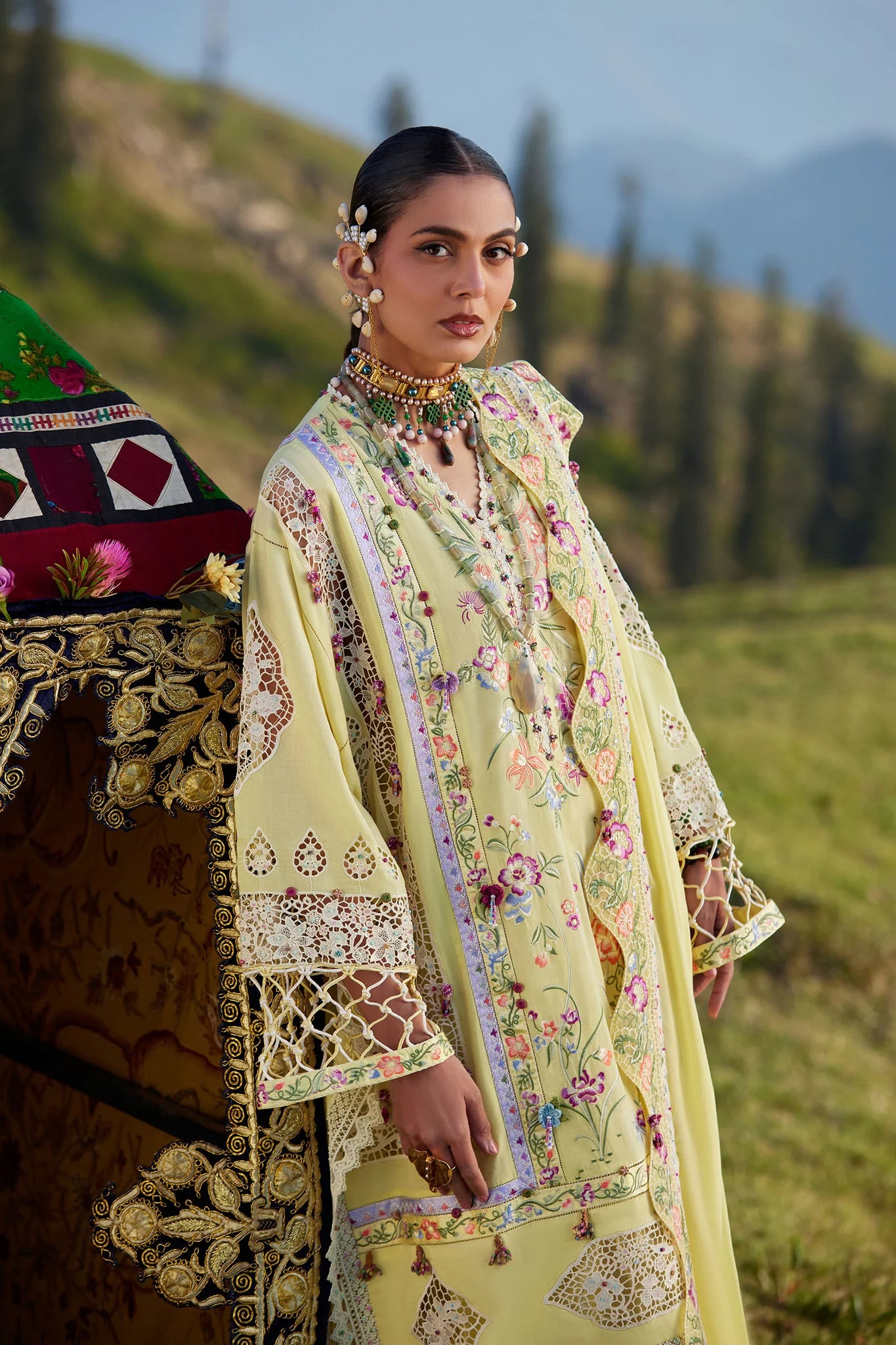 NEELUNE (EL26-05 A) - 3 Pc - Unstitched