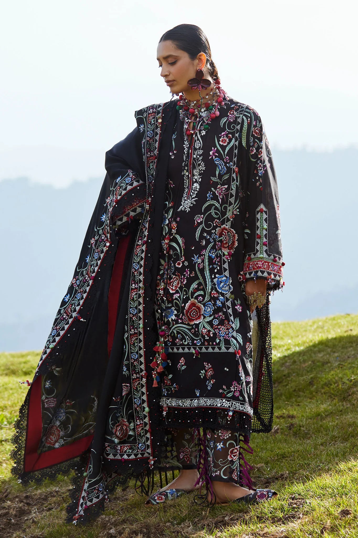 ZABAR (EL26-01 A) - 3 Pc - Unstitched
