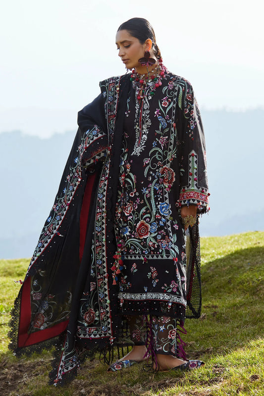 ZABAR (EL26-01 A) - 3 Pc - Unstitched