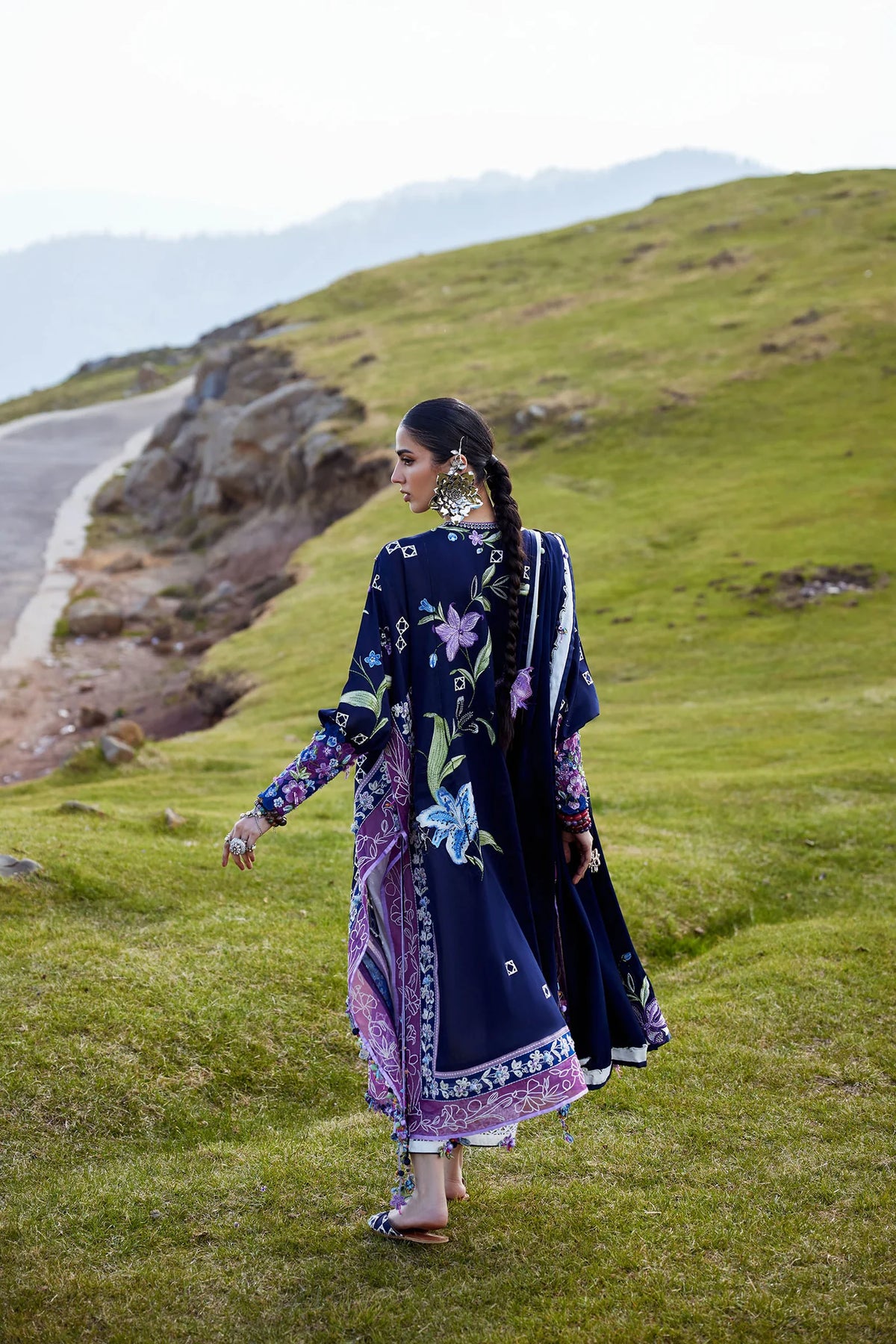 SONAMARG (EL26-09 B) - 3 Pc - Unstitched