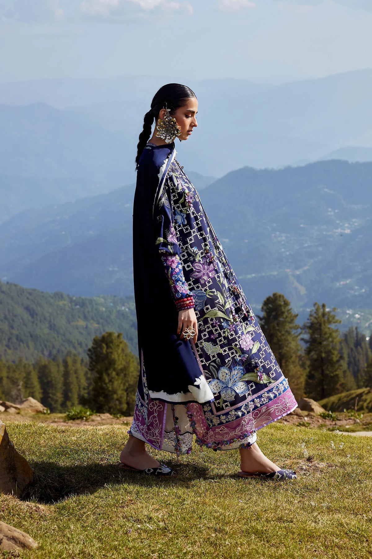 SONAMARG (EL26-09 B) - 3 Pc - Unstitched