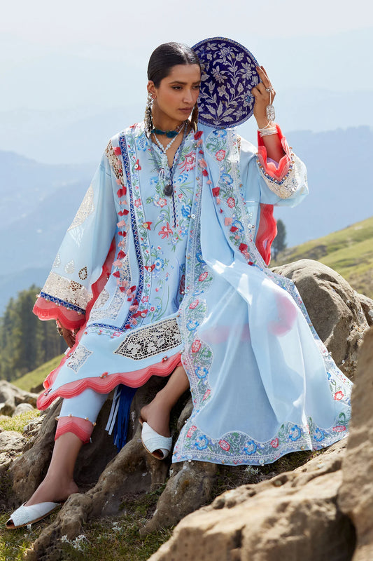 NEELUNE (EL26-05 B) - 3 Pc - Unstitched