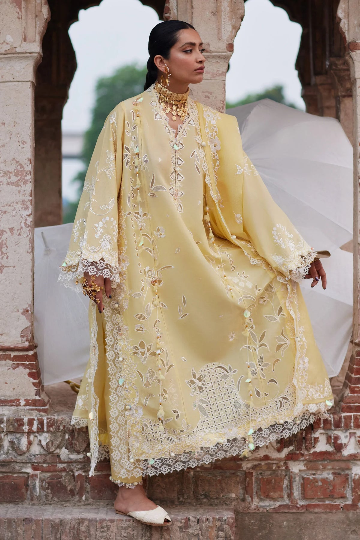 NOORAI (EL26-06 B) - 3 Pc - Unstitched