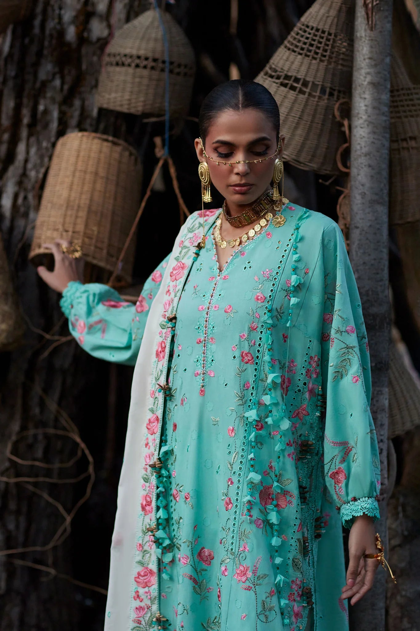 GULRAAZ (EL26-08 B) - 3 Pc - Unstitched