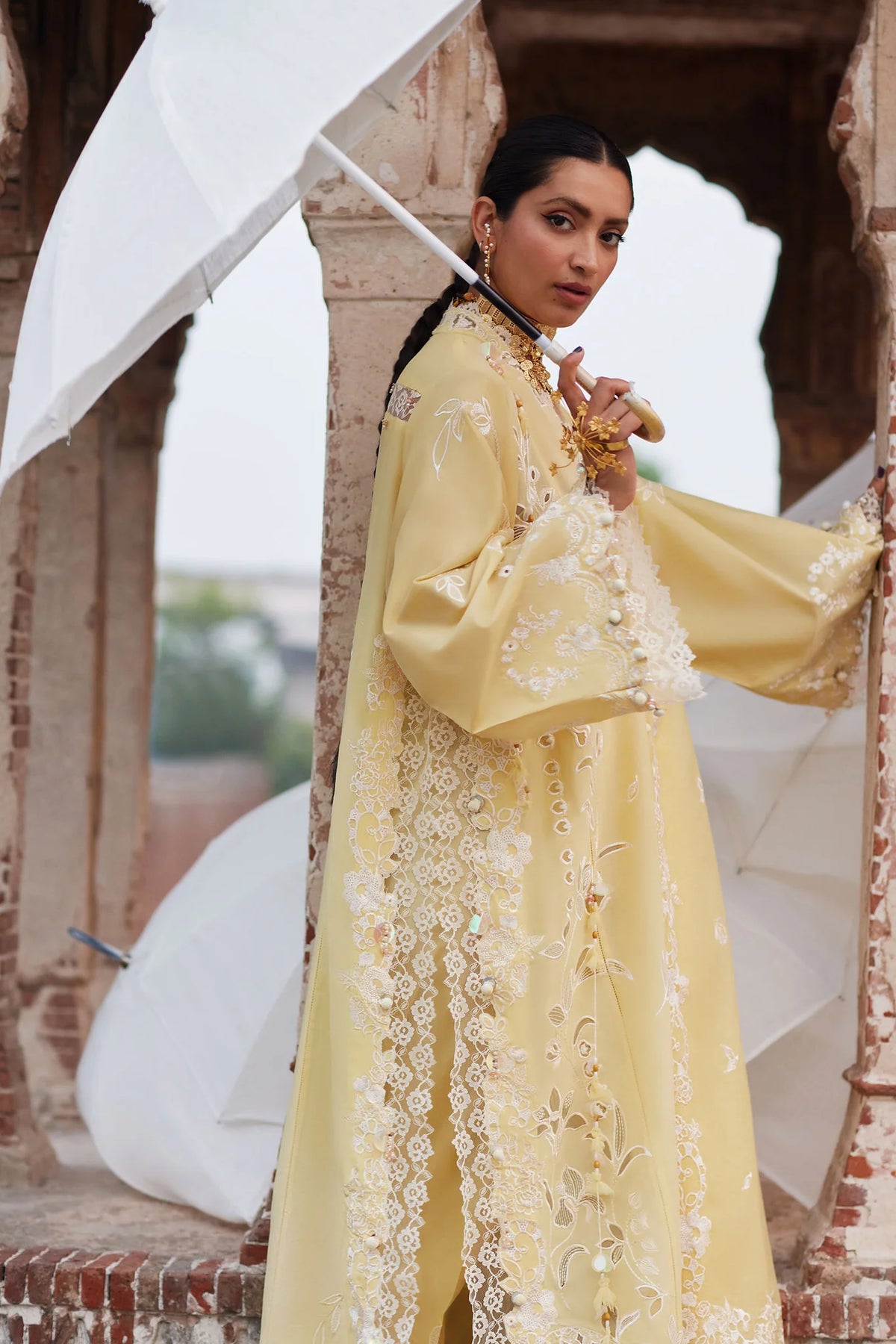 NOORAI (EL26-06 B) - 3 Pc - Unstitched