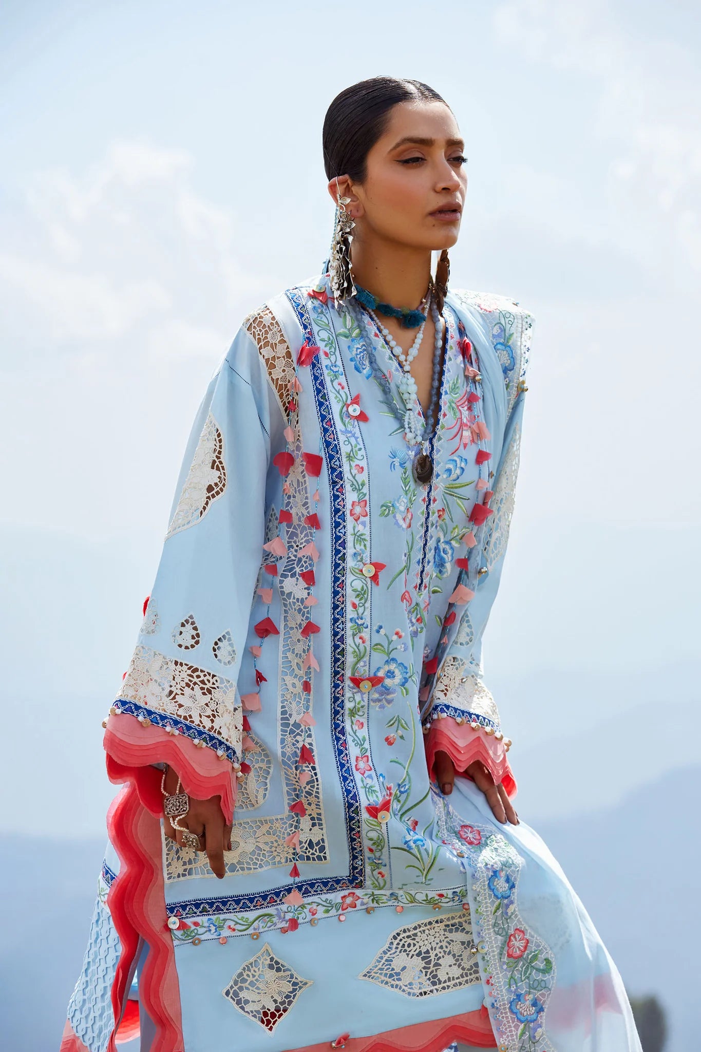 NEELUNE (EL26-05 B) - 3 Pc - Unstitched