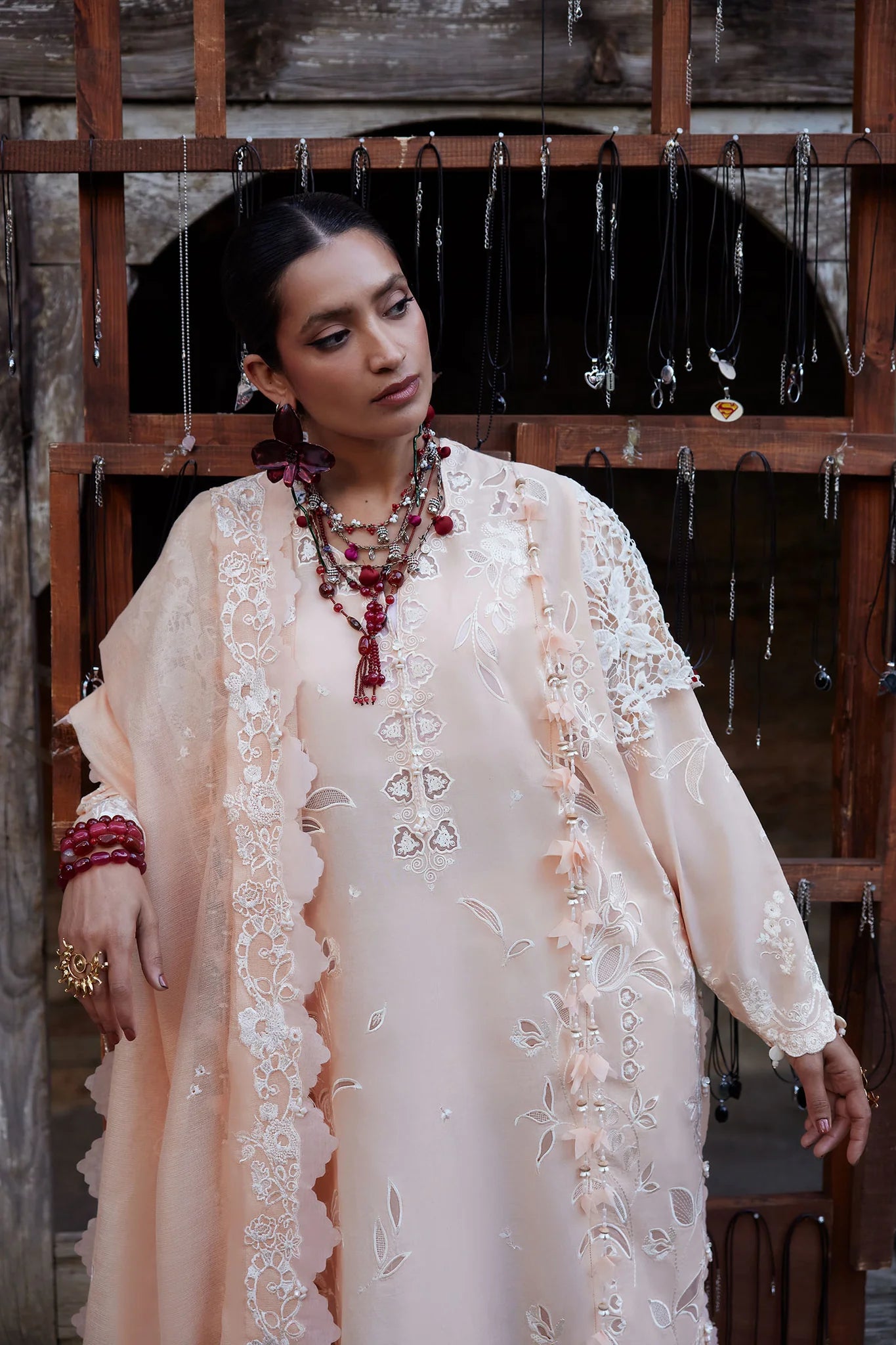 NOORAI (EL26-06 A) - 3 Pc - Unstitched