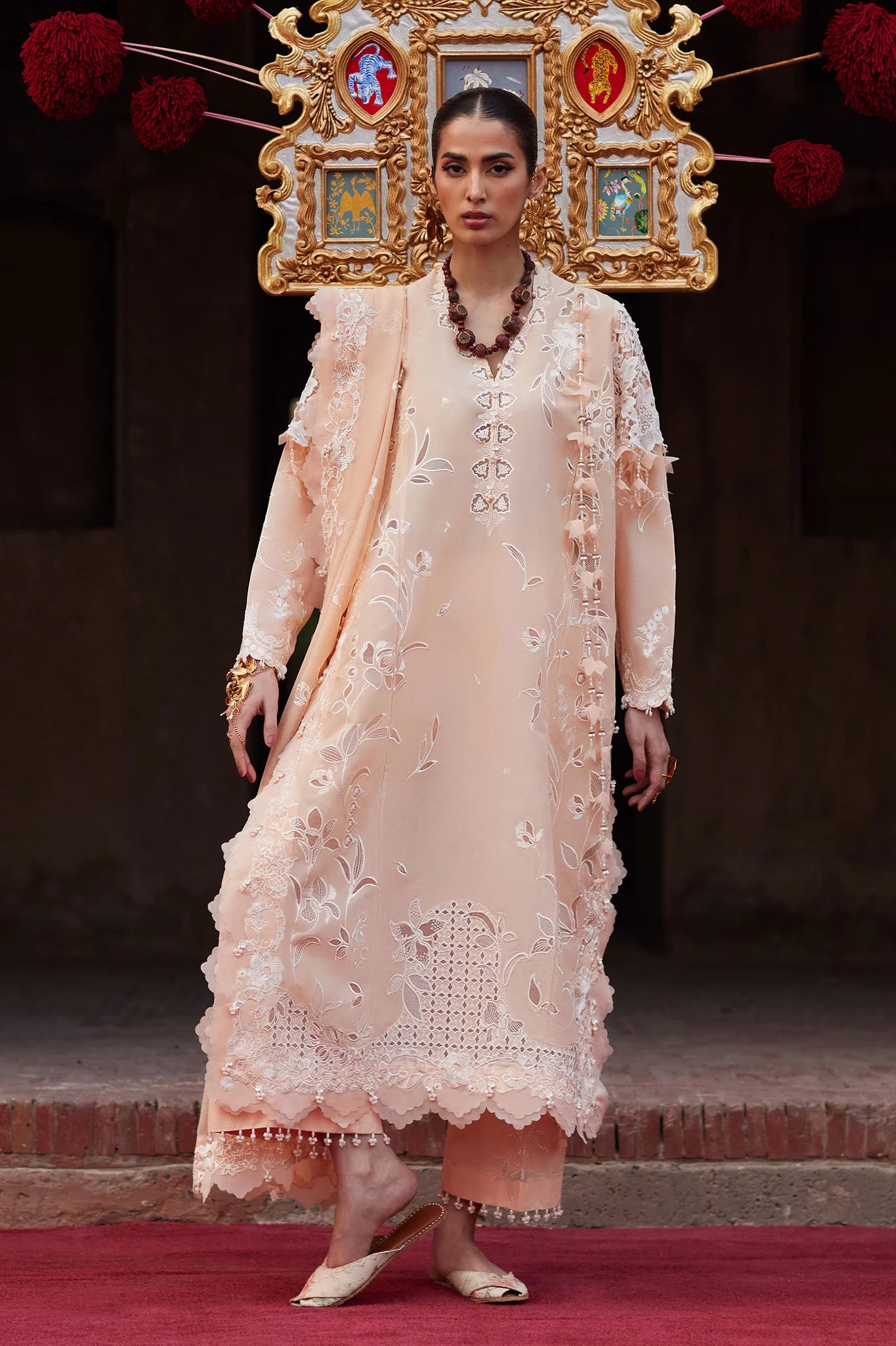 NOORAI (EL26-06 A) - 3 Pc - Unstitched