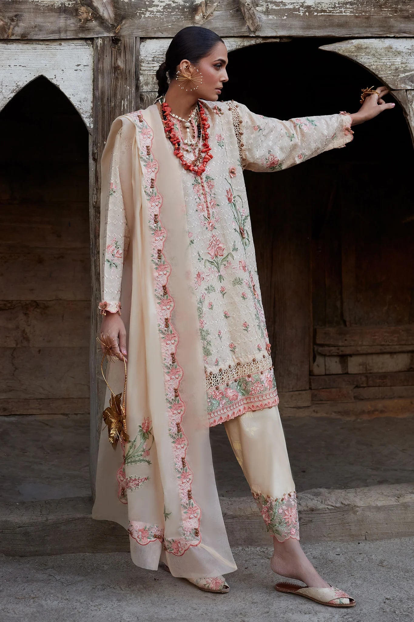 MEHRVAAN (EL26-10 A) - 3 Pc - Unstitched