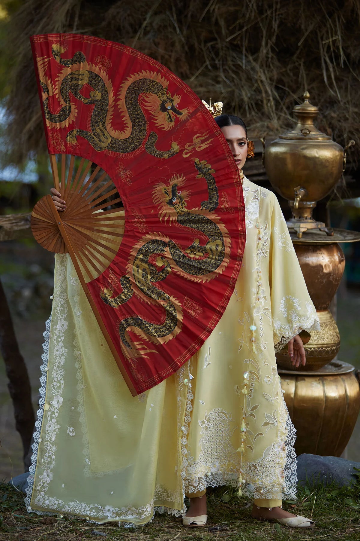NOORAI (EL26-06 B) - 3 Pc - Unstitched