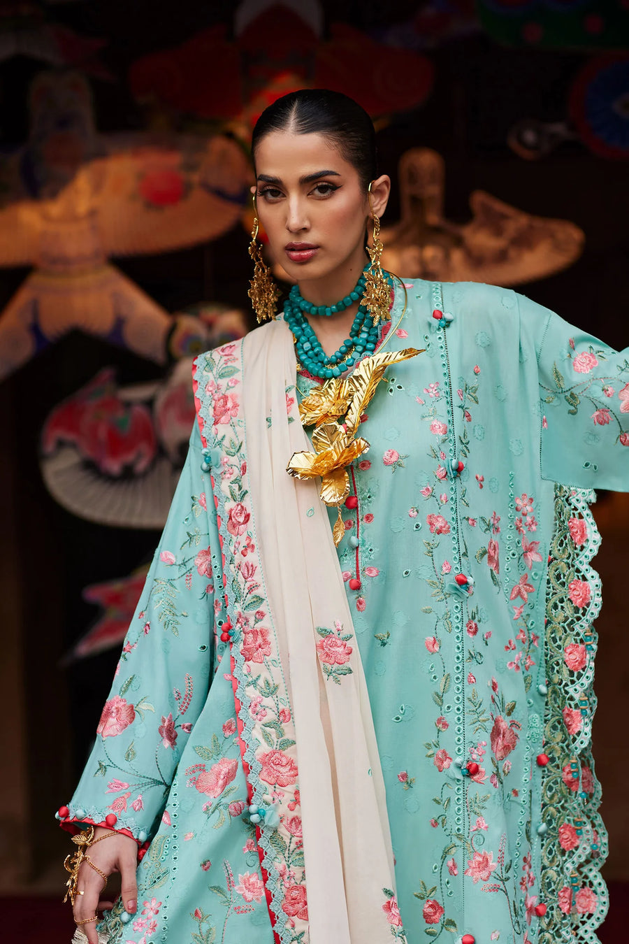 GULRAAZ (EL26-08 B) - 3 Pc - Unstitched photo 8
