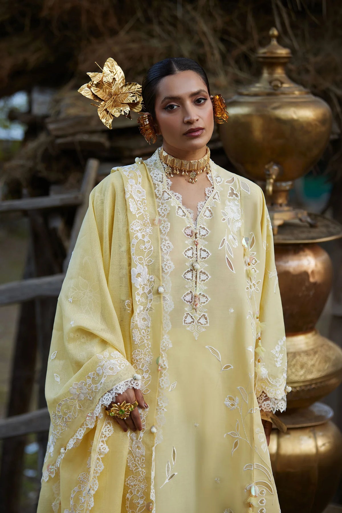 NOORAI (EL26-06 B) - 3 Pc - Unstitched