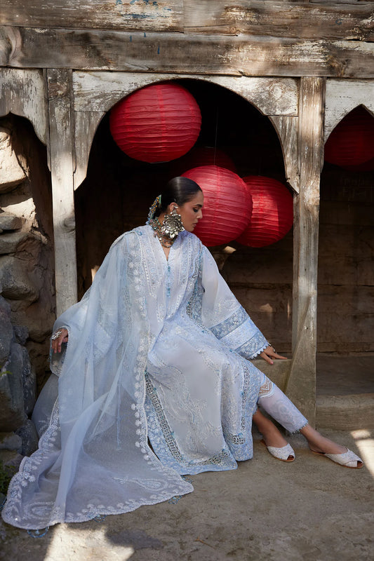 ROUHAAN (EL26-04 A) - 3 Pc - Unstitched