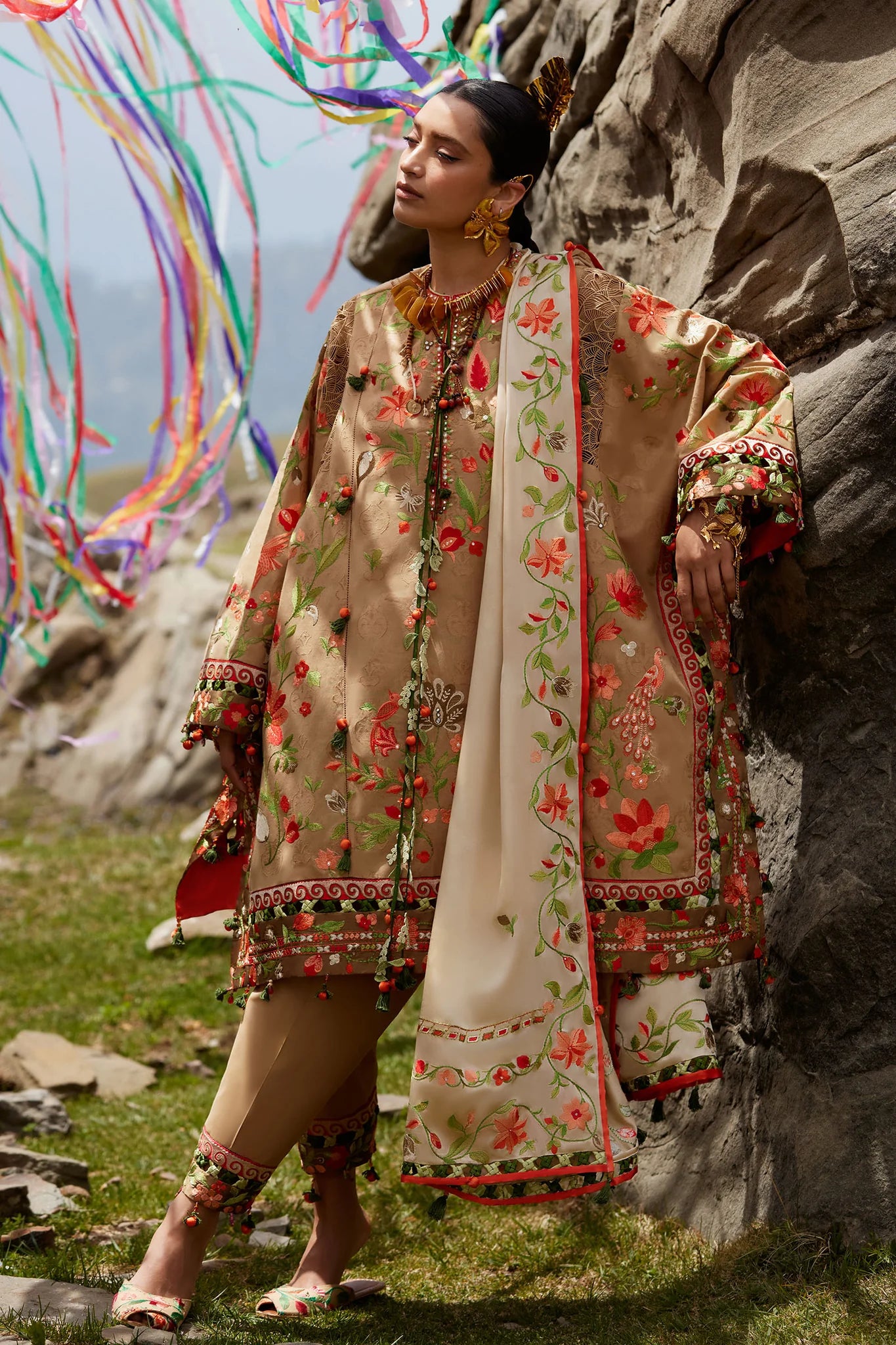 DEODAR (EL26-12 B) - 3 Pc - Unstitched