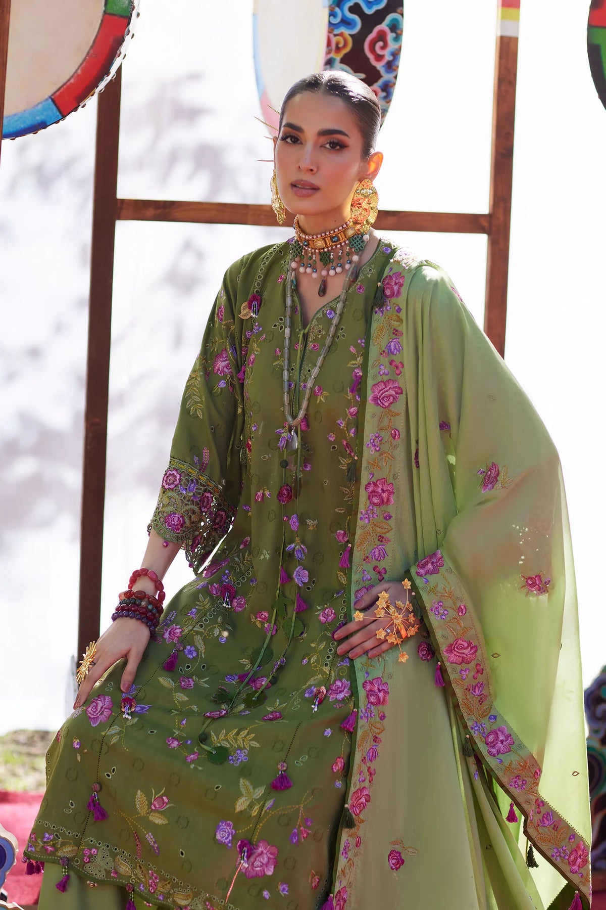 GULRAAZ (EL26-08 A) - 3 Pc - Unstitched