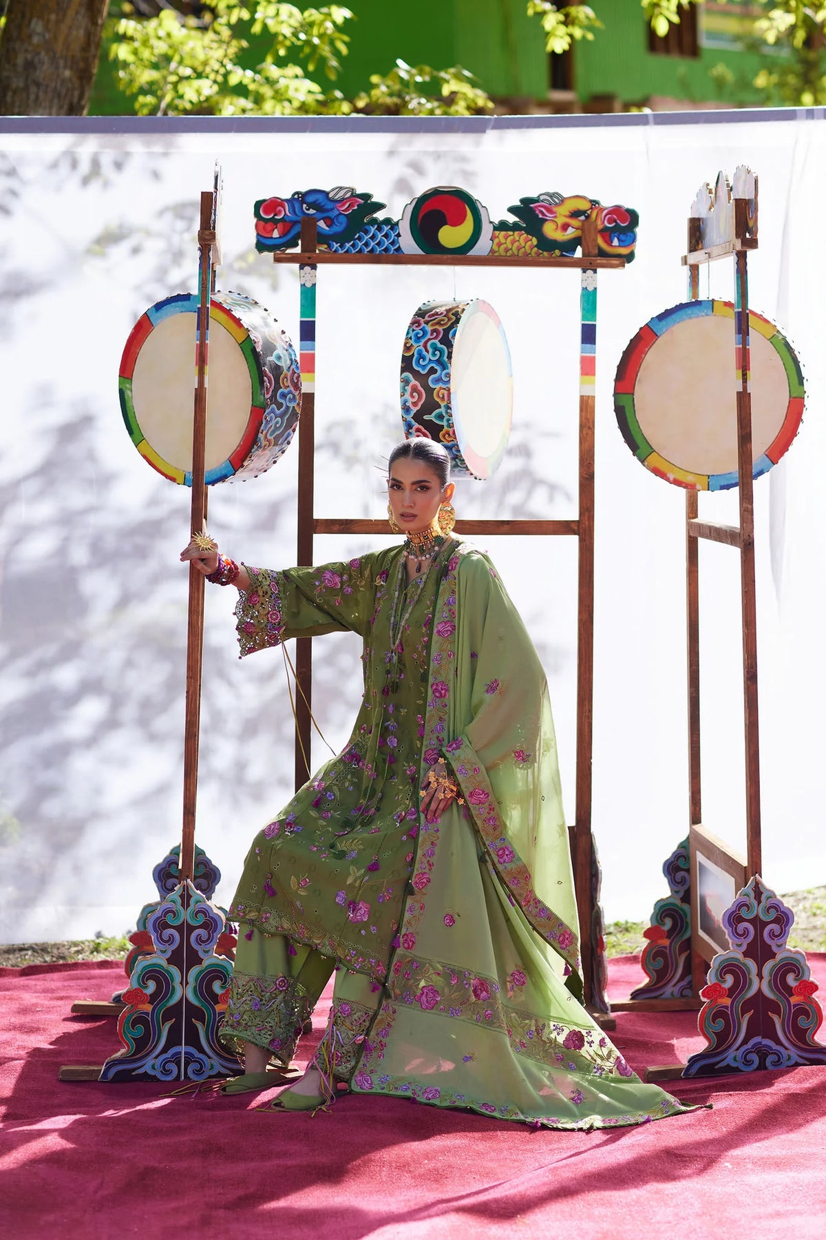GULRAAZ (EL26-08 A) - 3 Pc - Unstitched