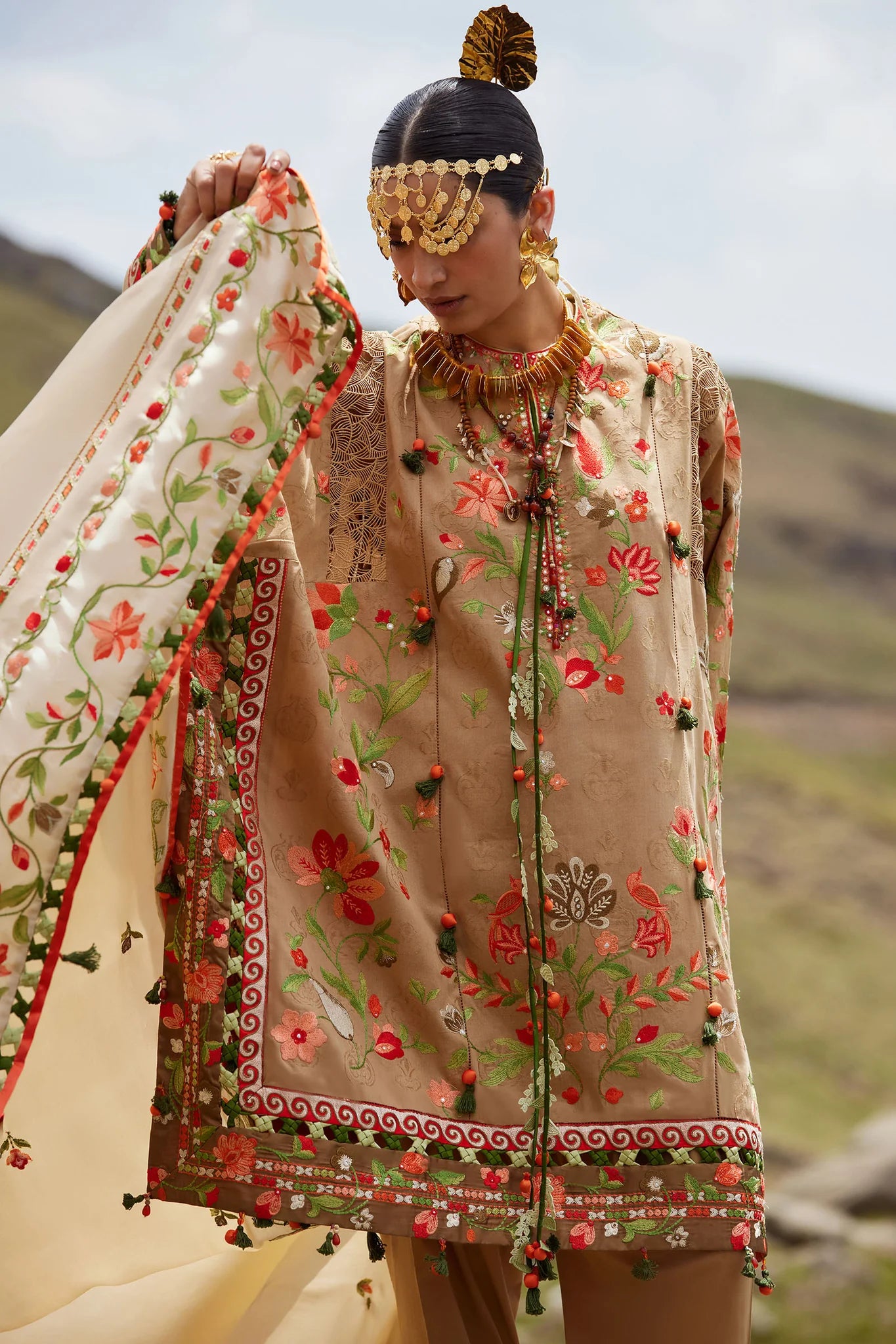 DEODAR (EL26-12 B) - 3 Pc - Unstitched
