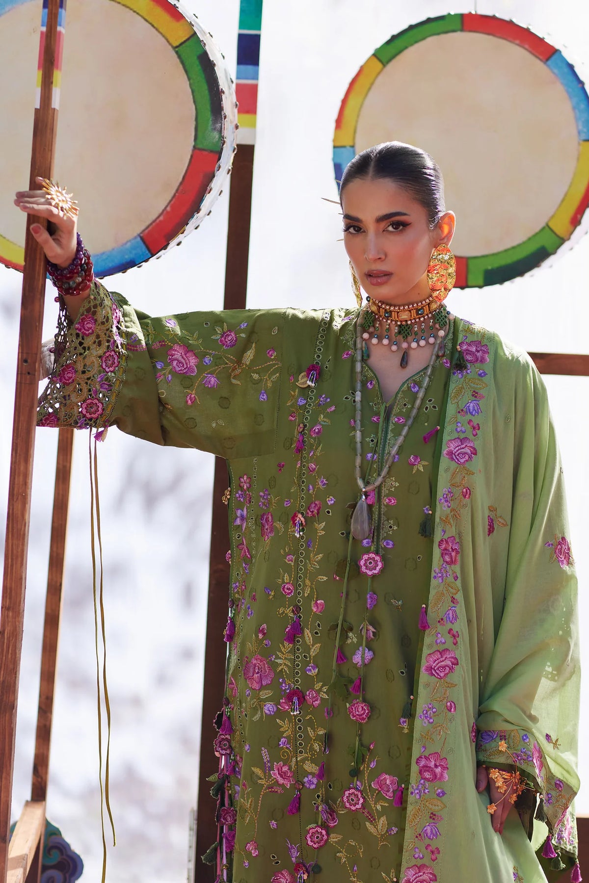 GULRAAZ (EL26-08 A) - 3 Pc - Unstitched