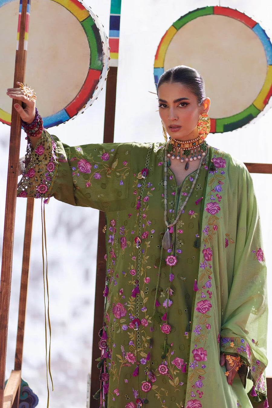 GULRAAZ (EL26-08 A) - 3 Pc - Unstitched photo 5