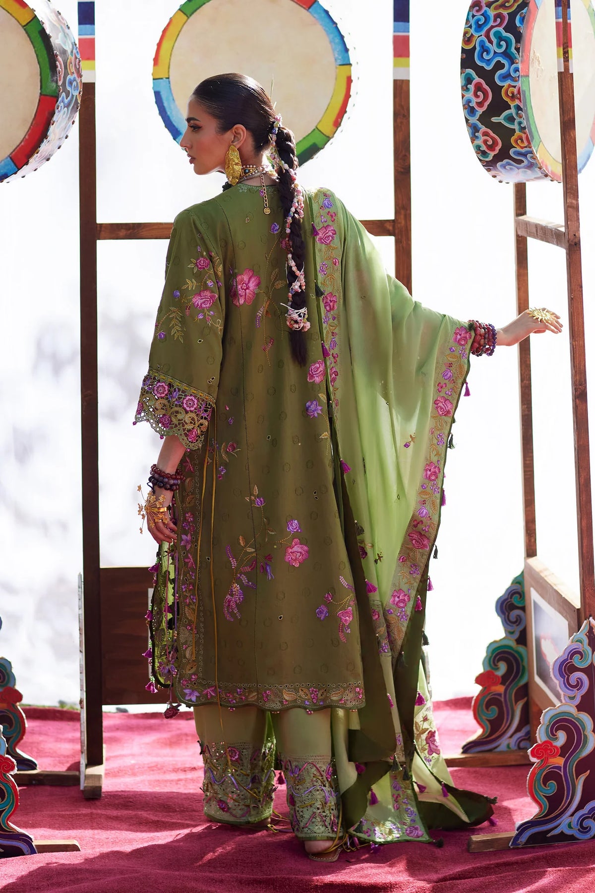 GULRAAZ (EL26-08 A) - 3 Pc - Unstitched