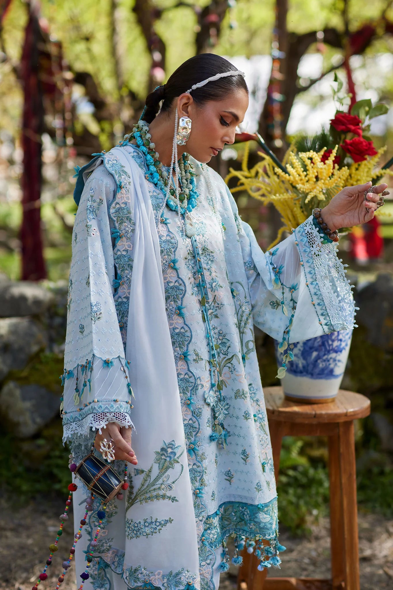 MEHRVAAN (EL26-10 B) - 3 Pc - Unstitched