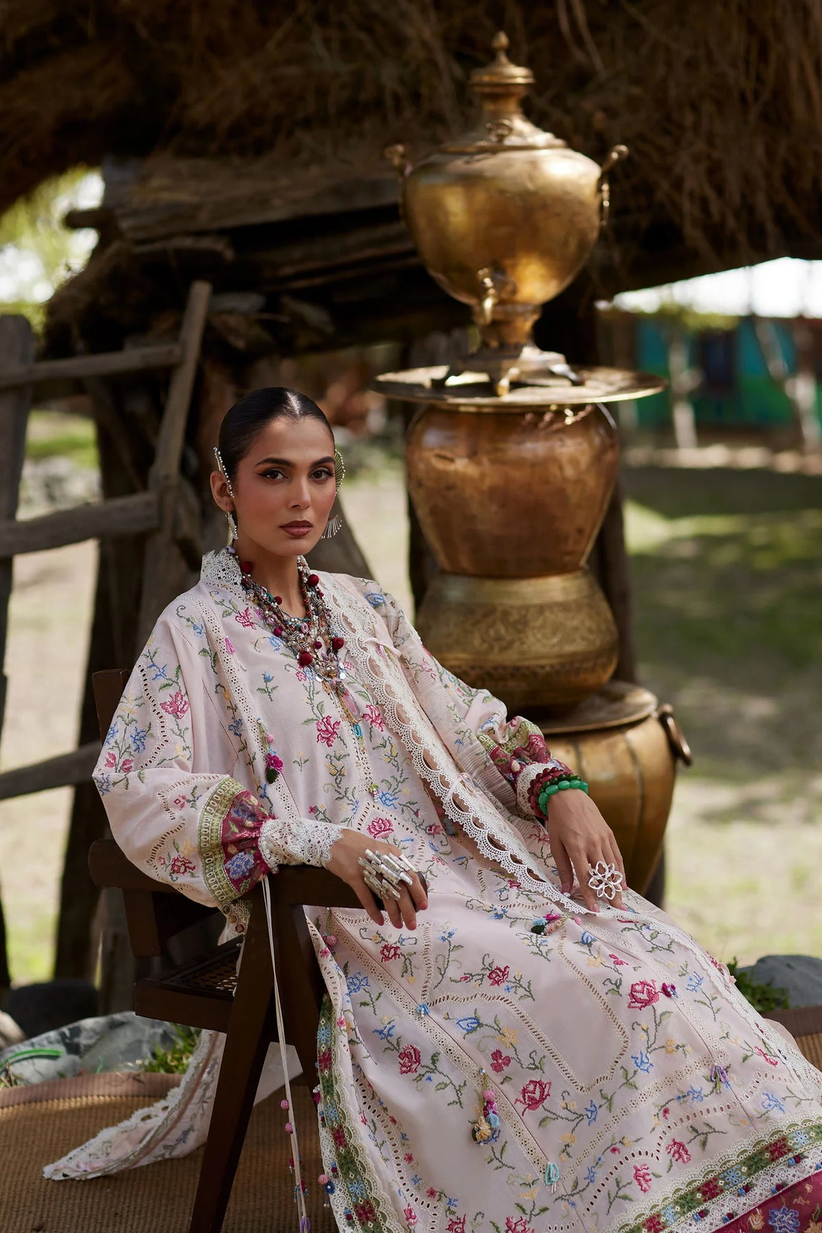 SOZRAAG (EL26-03 A) - 3 Pc - Unstitched
