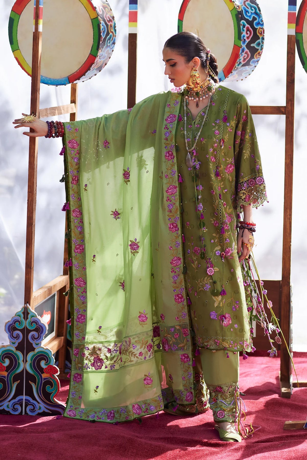 GULRAAZ (EL26-08 A) - 3 Pc - Unstitched