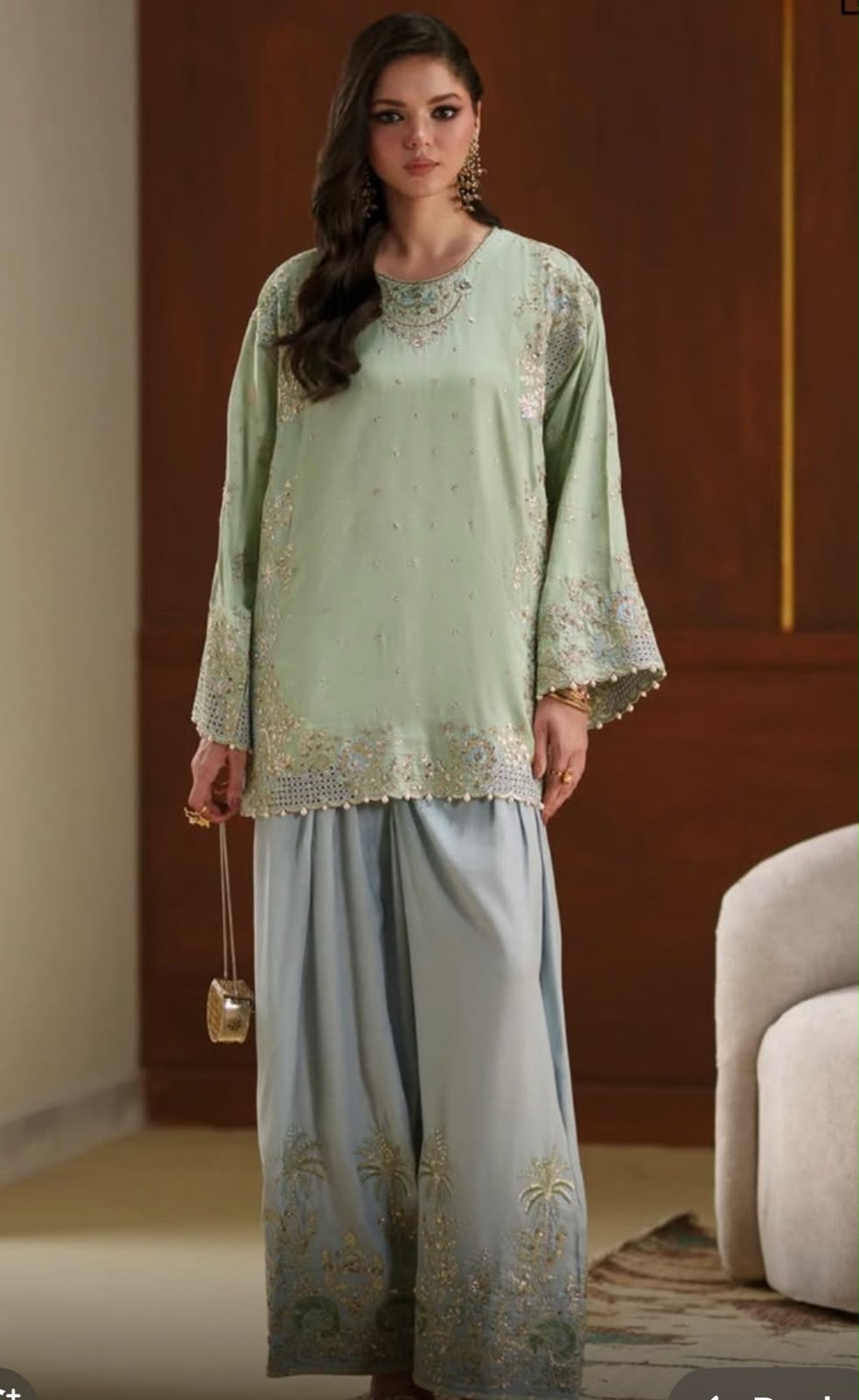 EMBROIDERED SUIT