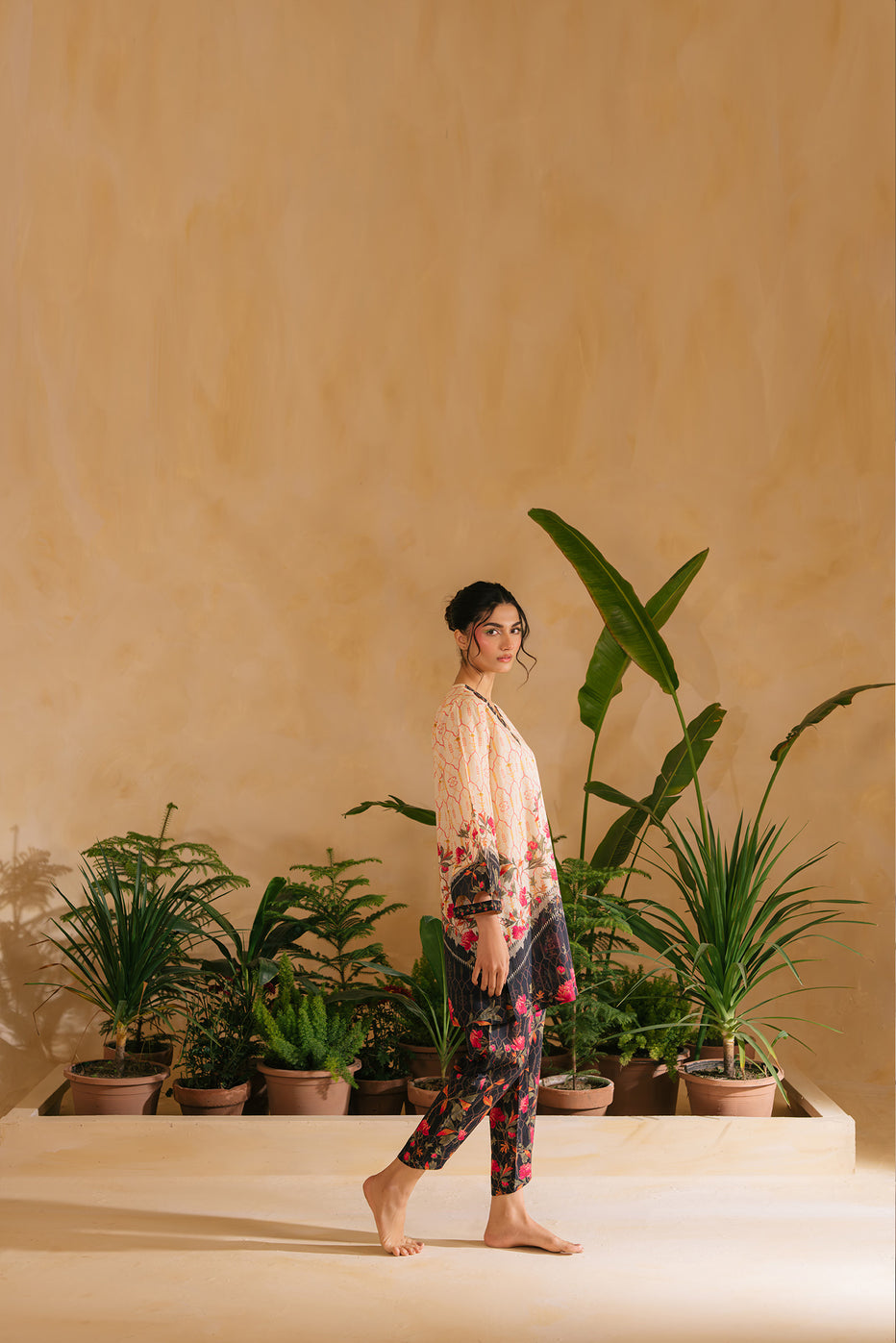 Lawn Pret Ramadan Edit '25 - Floral Lattice Matching Set