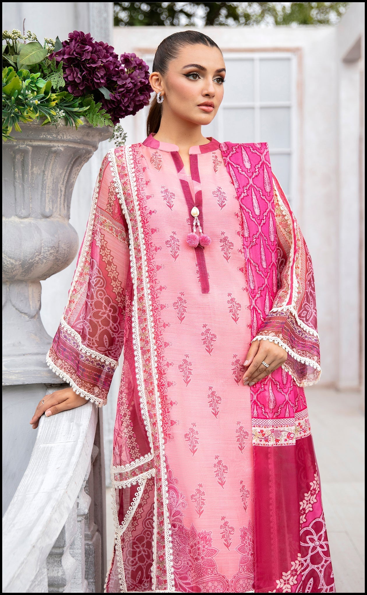 Luxury Pret'24-Pink Symphony