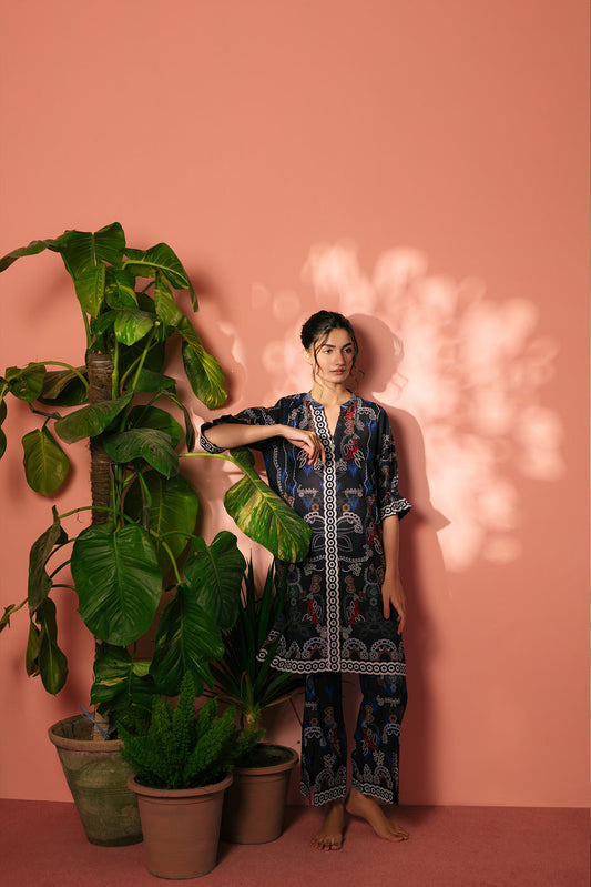 Lawn Pret Ramadan Edit '25 - Lacy Matching Set