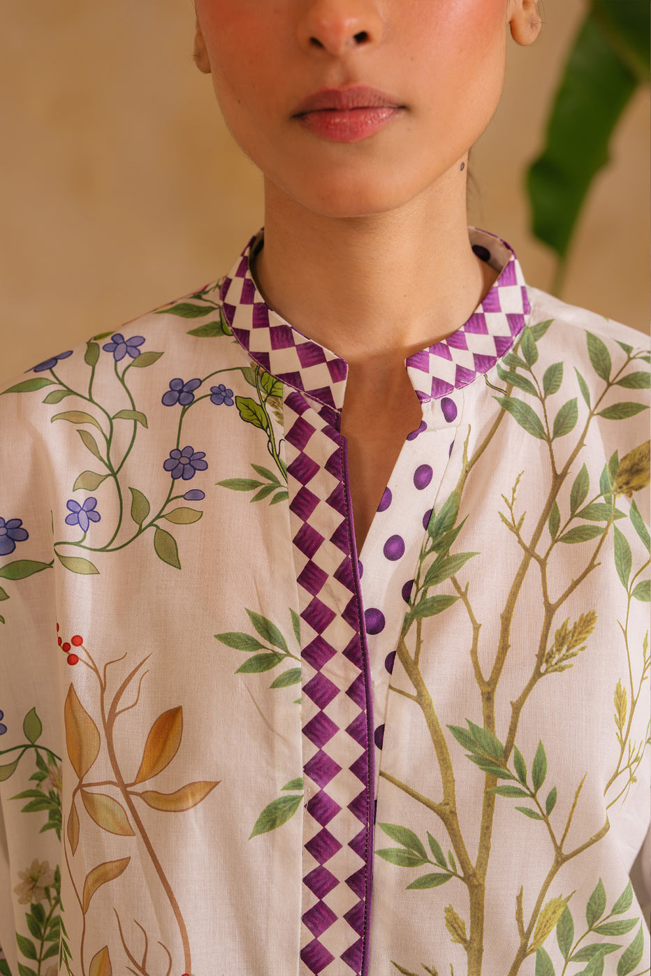 Lawn Pret Ramadan Edit '25 - Seaside Violet Matching Set