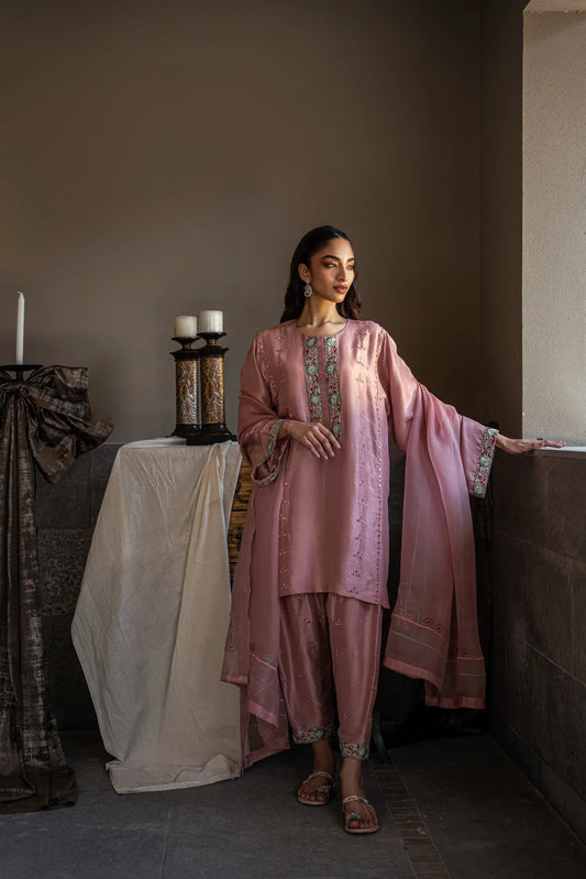 Semi formals Luxury'25 - Azura set in tea pink