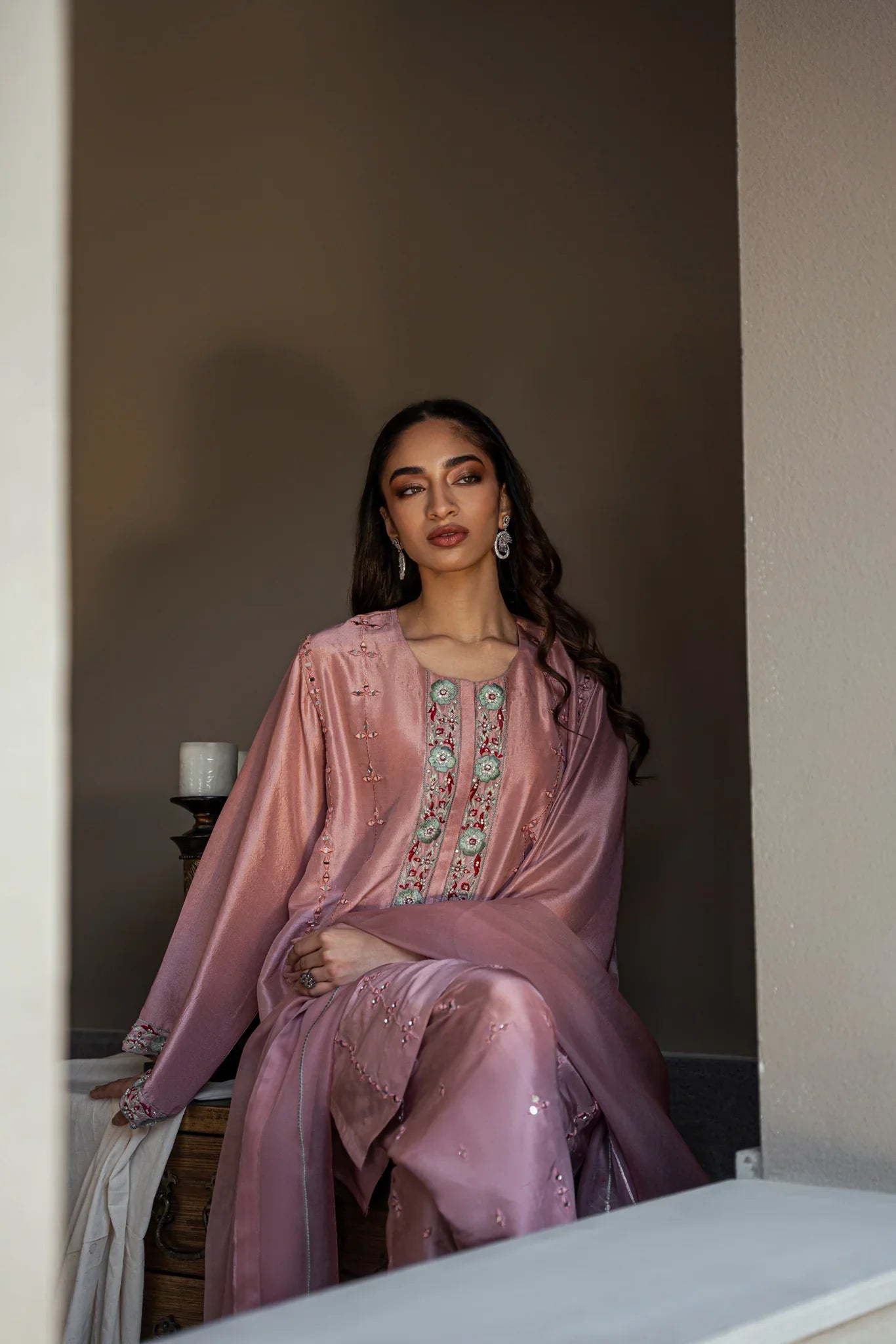 Semi formals Luxury'25 - Azura set in tea pink