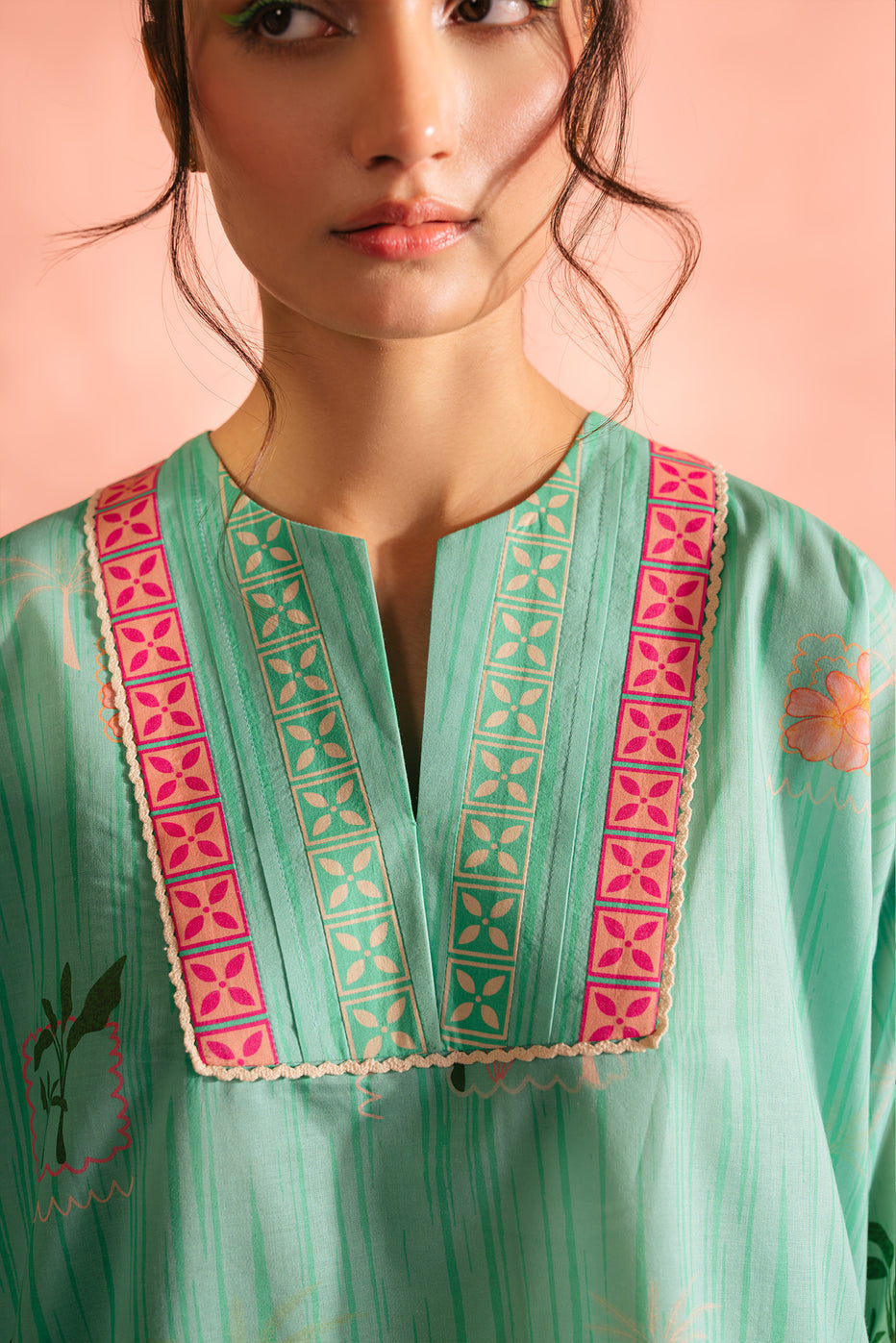 Lawn Pret Ramadan Edit '25 - Sia Matching Set