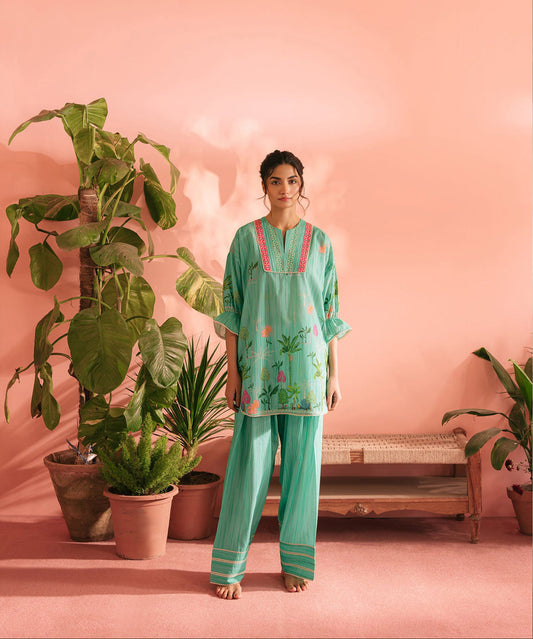 Lawn Pret Ramadan Edit '25 - Sia Matching Set