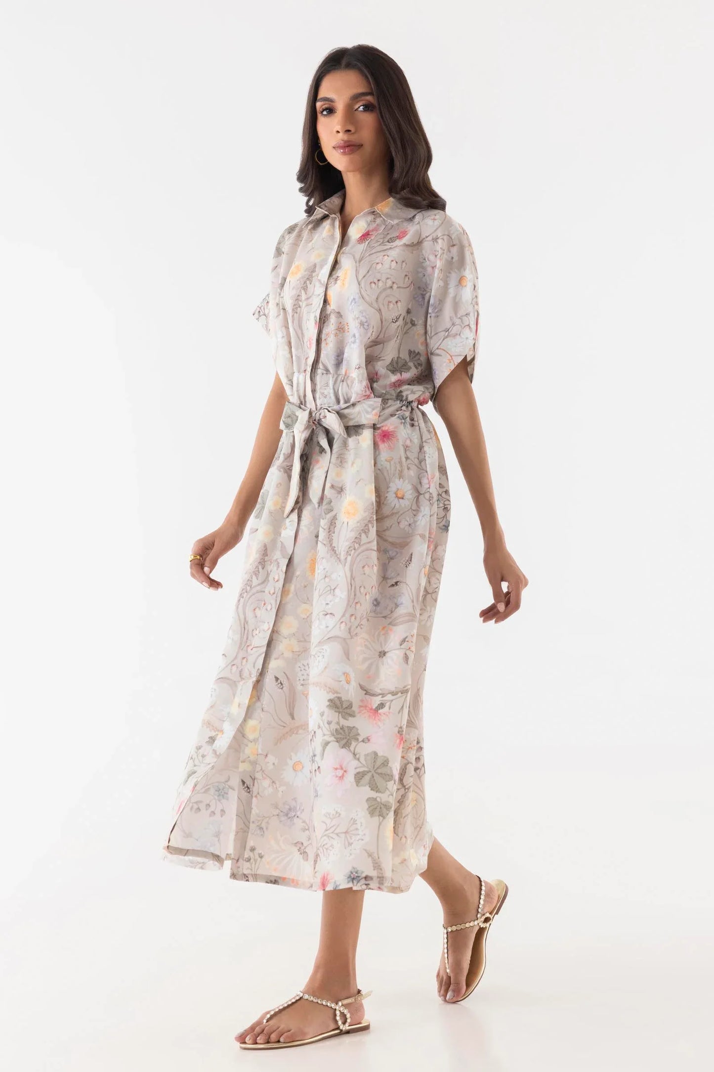 Western '25 - Stitched Floral Printed Dress