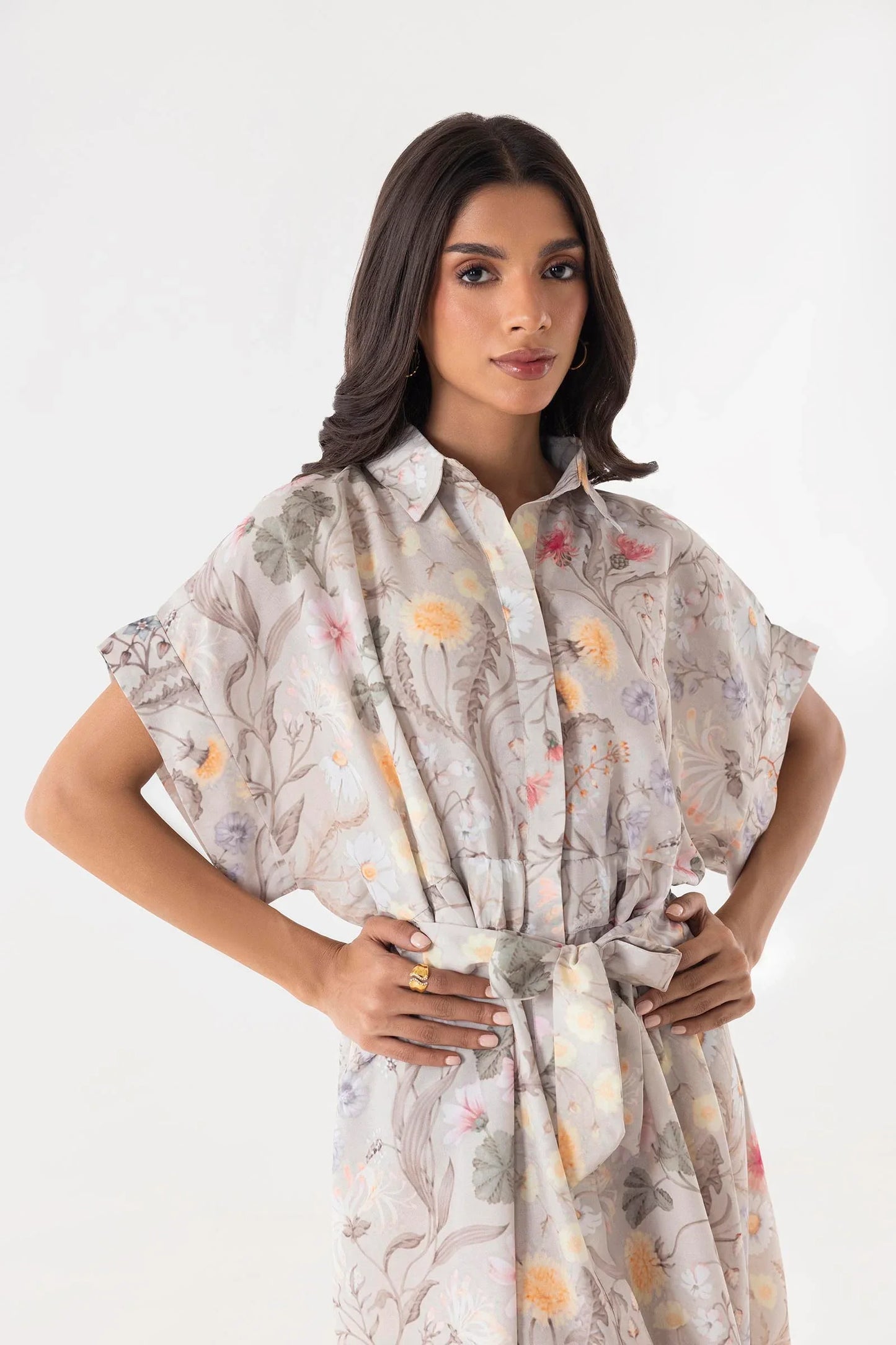 Western '25 - Stitched Floral Printed Dress